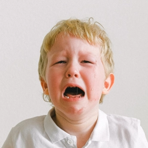boy crying
