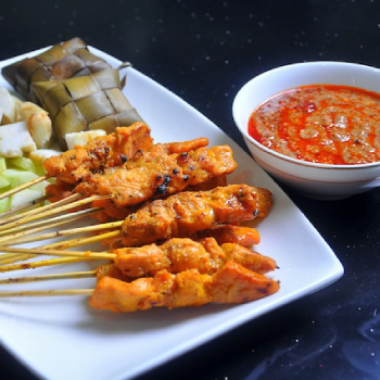 satay with sambal