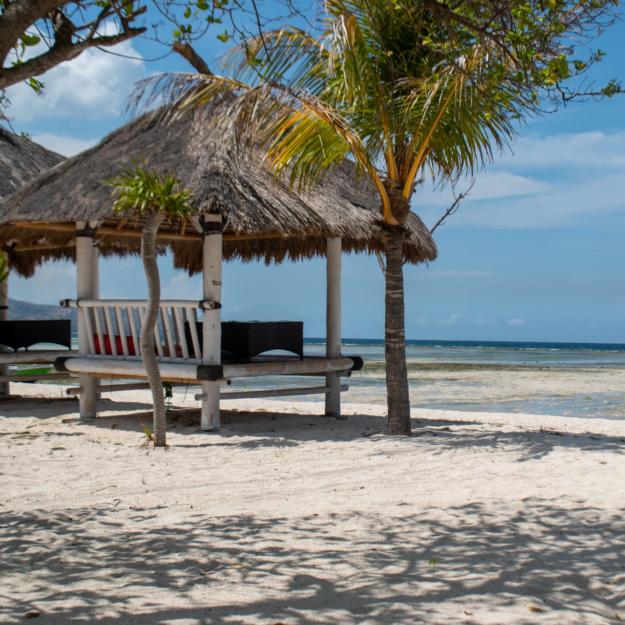 gazebo on the beach