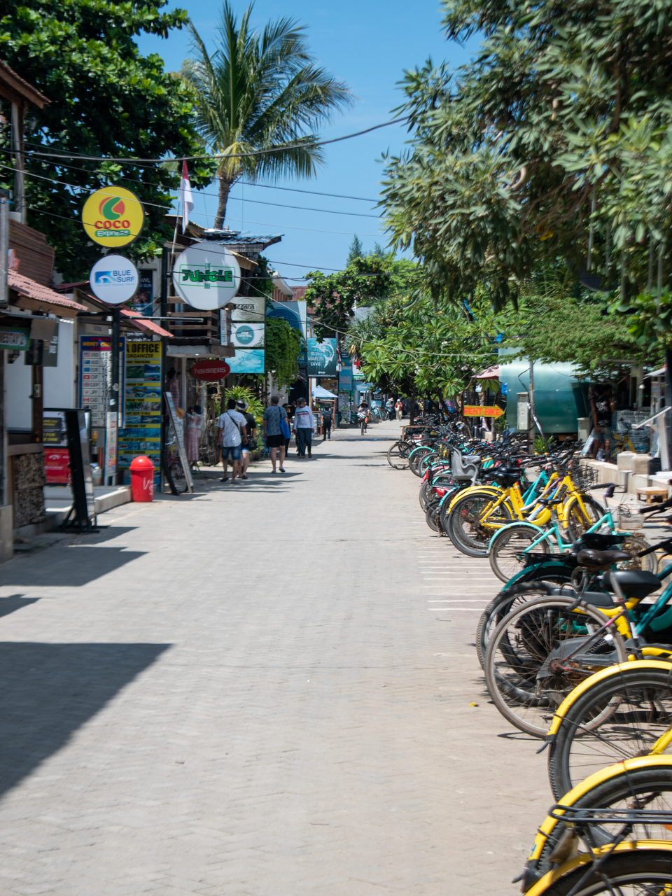 gili trawangan main street