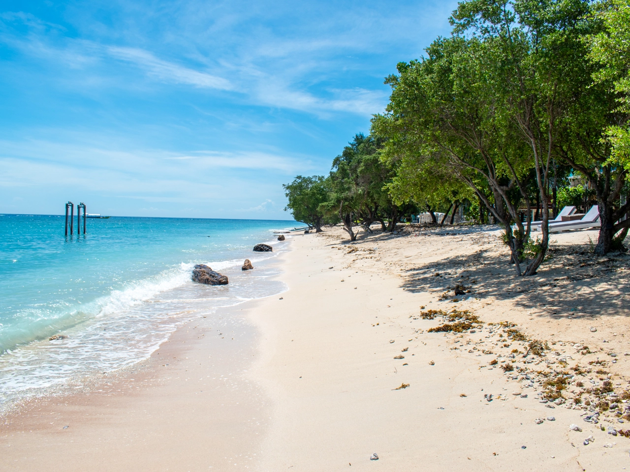 gili trawangan northwest beach