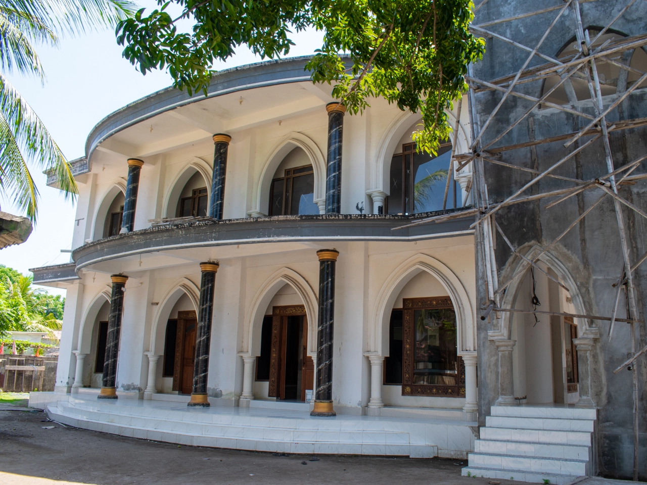 nurul istiqomah mosque on gili trawangan