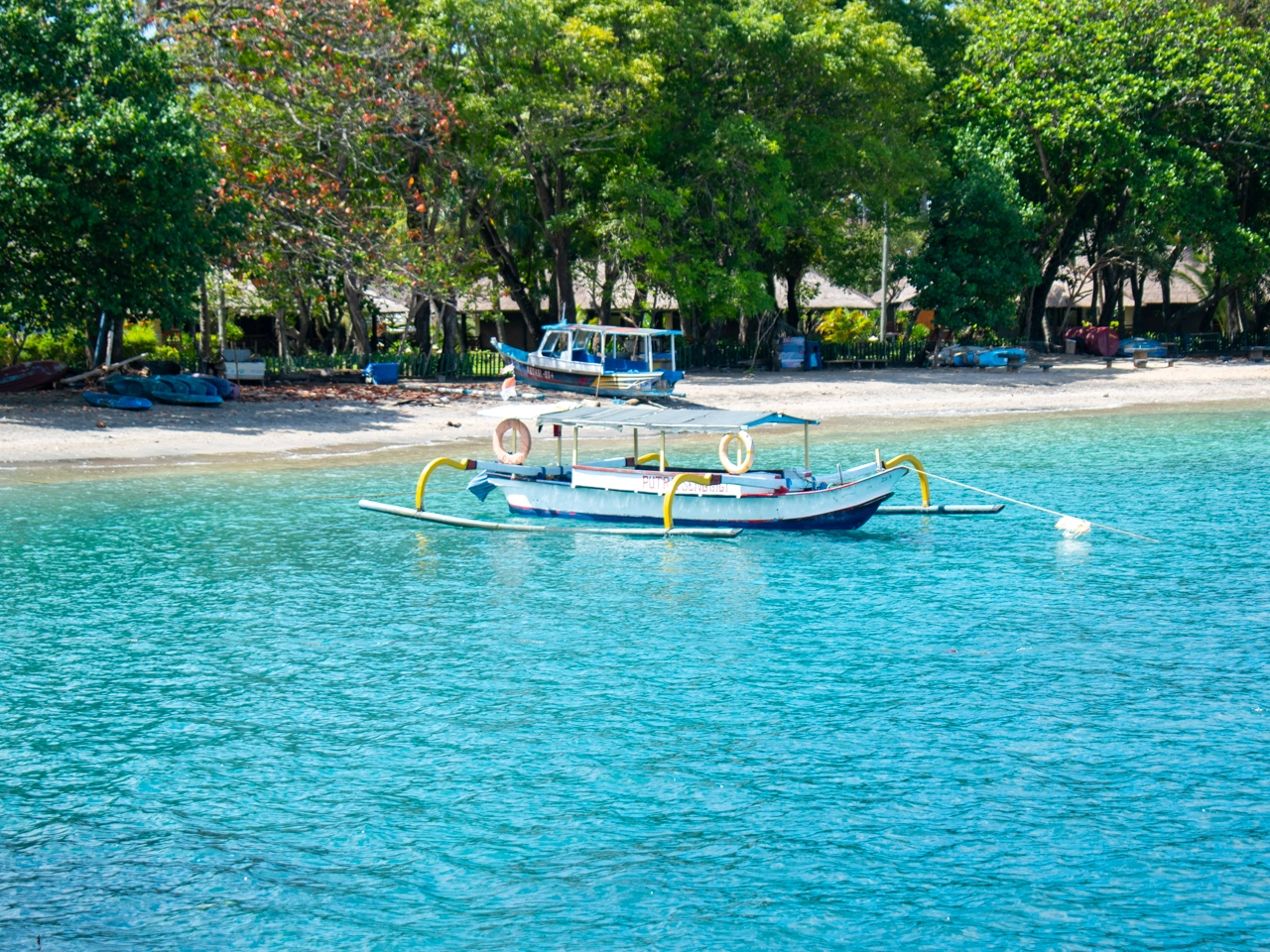 senggigi harbor view