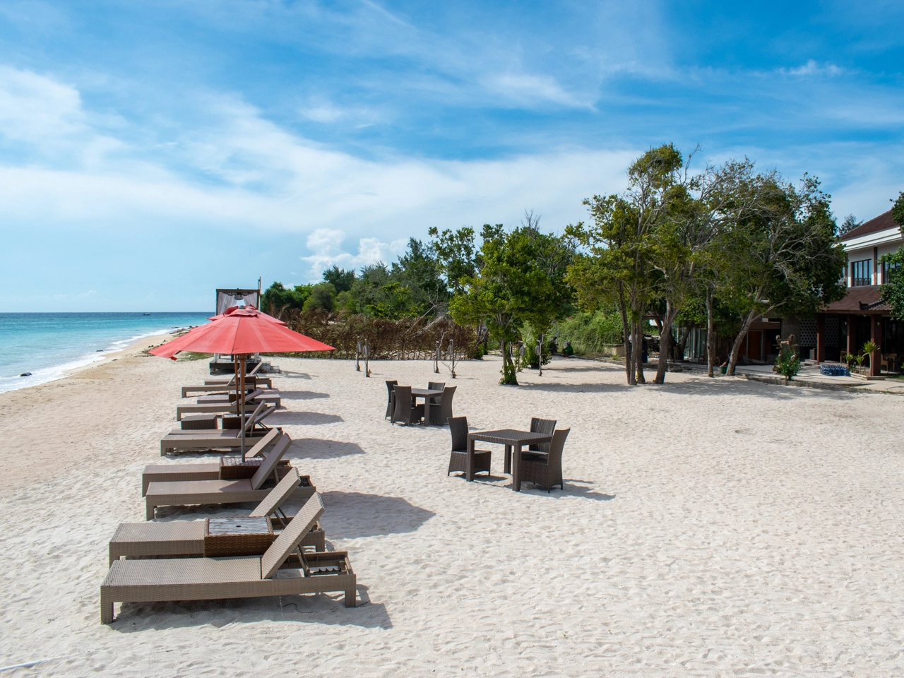 gili trawangan west beach 2